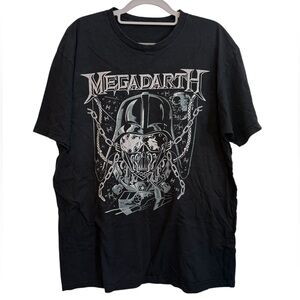 Megadarth Graphic Black T-Shirt
